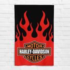New ListingFor Harley Davidson Motorcycle Logo 3x5ft Banner Garage Wall Decor Sign Flag