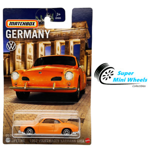 Matchbox 1:64 1962 Volkswagen Karmann Ghia Germany 2024