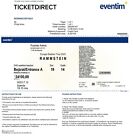 9 x Rammstein Live Budapest E-Ticket - 12.07.2023