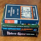 Lot of 4: Vintage 1st Editions * 1963-79 Hardback Non-Fiction Books Dust Jackets