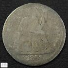 1864 S Seated Liberty Silver Dime 10C
