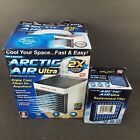 Artic Air Ultra Portable Space Cooler 3 Speed Quiet Humidifies Purifies w Extra