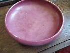 Fulper 1917-34 Antique Artwork Pottery Pink Three Footed Ceramic Bowl
