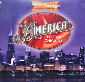 America, Live in Chicago Sound Stage ,NEW CD/ DVD 2 Disc , 20 Tracks Widescreen