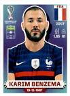 2022 Panini FIFA World Cup: Qatar Stickers #FRA16 Karim Benzema France