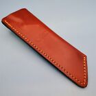 Ontario Large Besra Fixed Blade Knife Sheath Brown Leather Belt Pouch 8