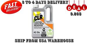 CLR Calcium Lime and Rust Remover, Multi-Use Household Cleaner, EPA Safer Choice