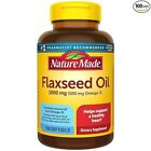 Nature Made Flaxseed Oil 1000mg Tablets, 100 Count