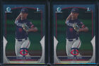 Lot of (2) CHARLEE SOTO 1st 2023 Bowman Chrome Draft TWINS Rookie Card RC