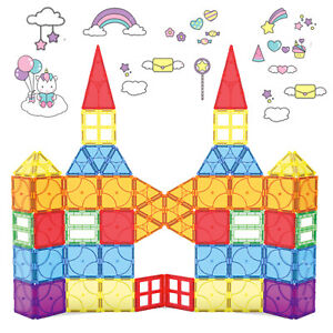 70Pcs Magnetic Tiles Magnetic Blocks for Kids Boys and Girls Preschool Toys