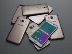 7x Gold Smartphone Lot Asus Zenfone Samsung Galaxy A5 Gold As Is For Parts Used