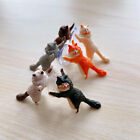Super Cute Cat Miniatures with Suction Cups, Set of 6pcs