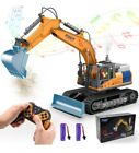 FUUY Remote Control Excavator Toy for Boys 5-7, 15-Channel RC Excavator 2 in 1 R