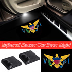 2x The United States Virgin Islands Flag Car Door LED Projector Shadow Lights (For: Volvo 240)