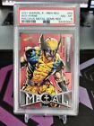2020 Upper Deck X-Men Metal Wolverine #69 Precious Metal Gems Red 030/100 PSA 8!