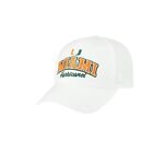 Top Of The World Miami Hurricanes Cap Structured Hat New with Stain / Flaw