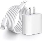 20W USB-C Fast Charger PD Adapter + Cable For iPhone 8 11/12/13/14 XR X Pro iPad