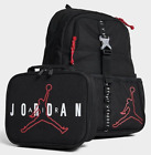 NIKE Air Jordan BLACK RED SCHOOL LAPTOP 9A0775 Backpack Lunch BOX BAG NEW $65.00