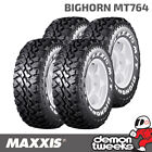 4 x 265/75 R16 112/109N (RWL) Maxxis Bighorn MT764 Mud Terrain Tyre, 2657516