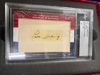 Lou Gehrig 2017 Leaf Sport Icons Cut Auto Autograph 1 of 1 #1/1 Yankee Died 1941