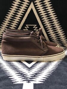 2007 Vans Chukka S Brown Syndicate Quilted Sz US10 Rare Vintage