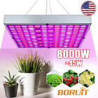 10000W LED Grow Light Panel Lamp UV IR Full spectrum Hydroponic Plant Veg Flower