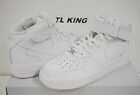 Nike Air Force 1 Mid '07 AF1 Triple White All White Classic Limited CW2289-111