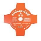 Forester Grass and Brush Blade 8 inch High Visibility Orange 4 Tooth Fits Mos...
