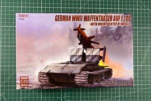 Modelcollect 1/72 German WWII Waffentrager AUF E 100 Factory Sealed