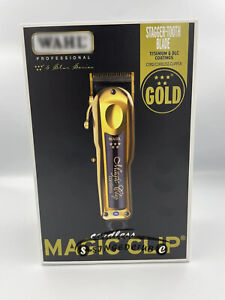 1 Set Wahl Professional 5 Star Gold Cordless Hair Clipper (8148-700) With Box