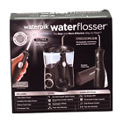 Waterpik Water Flosser Ultra WP-112W Cordless Plus WP-462W Combo Travel Case New