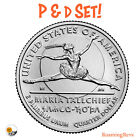 2023 P D Maria Tallchief American Women Ballet 25c Quarter-2 Mint UNC Coin Set!