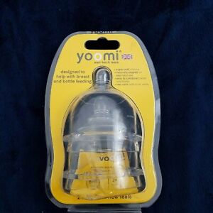 Yoomi Easi-latch Teats bottle Nipples 2 Per Pack infant baby