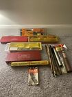 Vintage LOT Of Hoppe’s Powder Solvent No 9 Full, Patches, Rods, Outers Wards