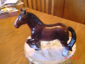 Vintage Large Plastic Clydesdale Horse 7