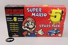 Super Nintendo SNES PAL Version Mario World & All-Stars 5-Pack NOS NIB Unused!