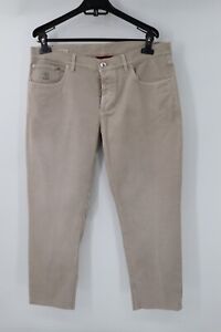 Brunello Cucinelli Jeans Mens Size 50 Button Fly Made In Italy Traditional Fit