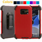 For Samsung Galaxy S7 / S7 Edge Hard Shockproof Case Clip Fits Otterbox Defender
