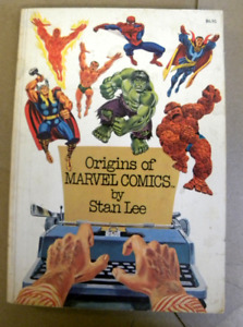 New ListingFireside 1974 ORIGINS OF MARVEL COMICS by Stan Lee tpb key issues 5th print qq
