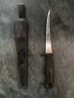 Vintage Normark Stainless Fish Fillet Knife with Sheath - Finland