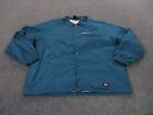 Dickies Jacket Adult XL Blue Collared Bomber Performance Lined Sport Work Mens