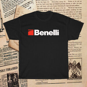 New Benelli Shotgun Logo Men's T-Shirt Size S to 5XL