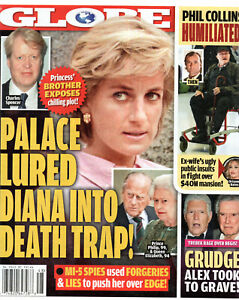 Globe Magazine November 30 2020 Princess Diana Phil Collins Alex Trebek Regis