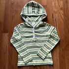 Gymboree Prep Club Size 7 Hooded Ribbed Cotton Knit Green ☘️