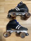Riedell USA Roller Skates Sz 8? Zinger Wheels Sure Grip Invader Plates Vintage