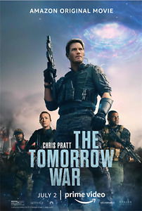 The Tomorrow War Movie 1 DISC BLU-RAY DVD No Case