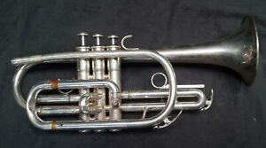 Yamaha YCR-2310II Silver Plated Cornet Serial #982205 With Carry Case