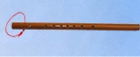Handmade Professional Rosewood Flute Klui Lib Thai Traditional Music Instrument