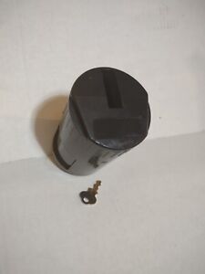 Parking Meter Black Coin Vault, Cup  With Key