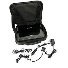 Sylvania Portable DVD Player SDVD1030 in Carrying Case with Cords and Headphones